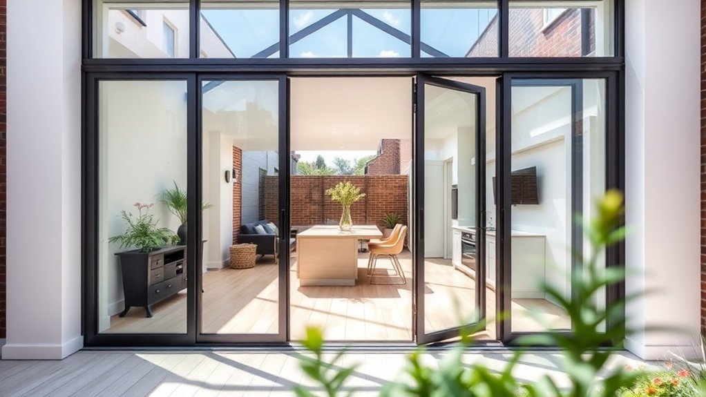 Bifold Door Glazing Hampstead