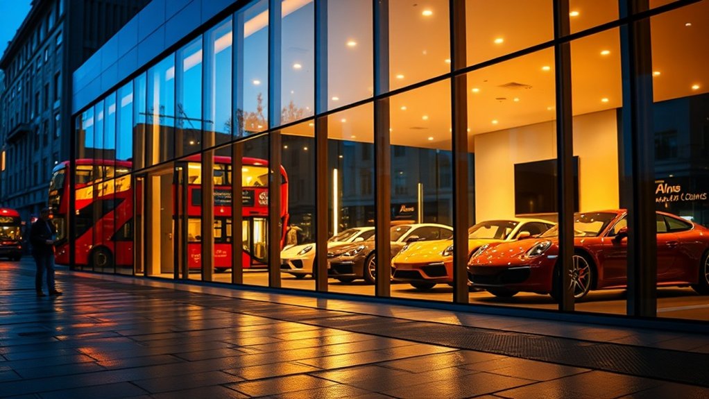 Car Showroom Glazing Hampstead
