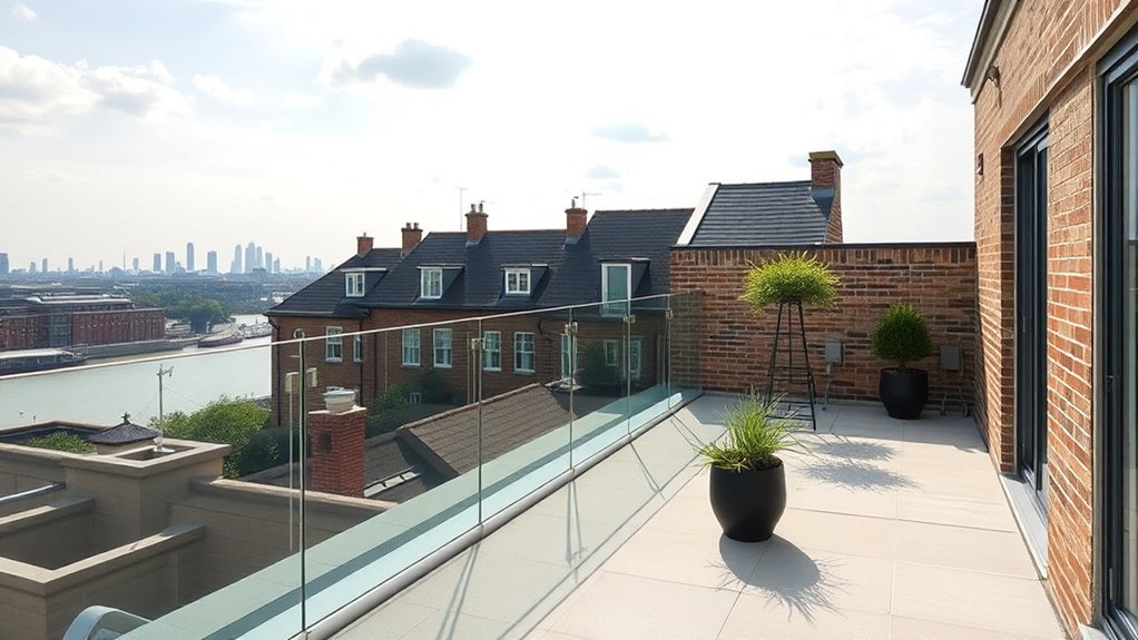 Frameless Glass Balustrades Hampstead