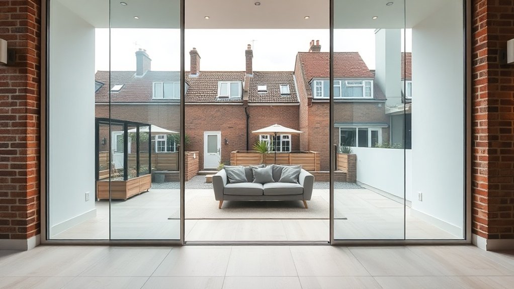 Frameless Glass Doors Hampstead