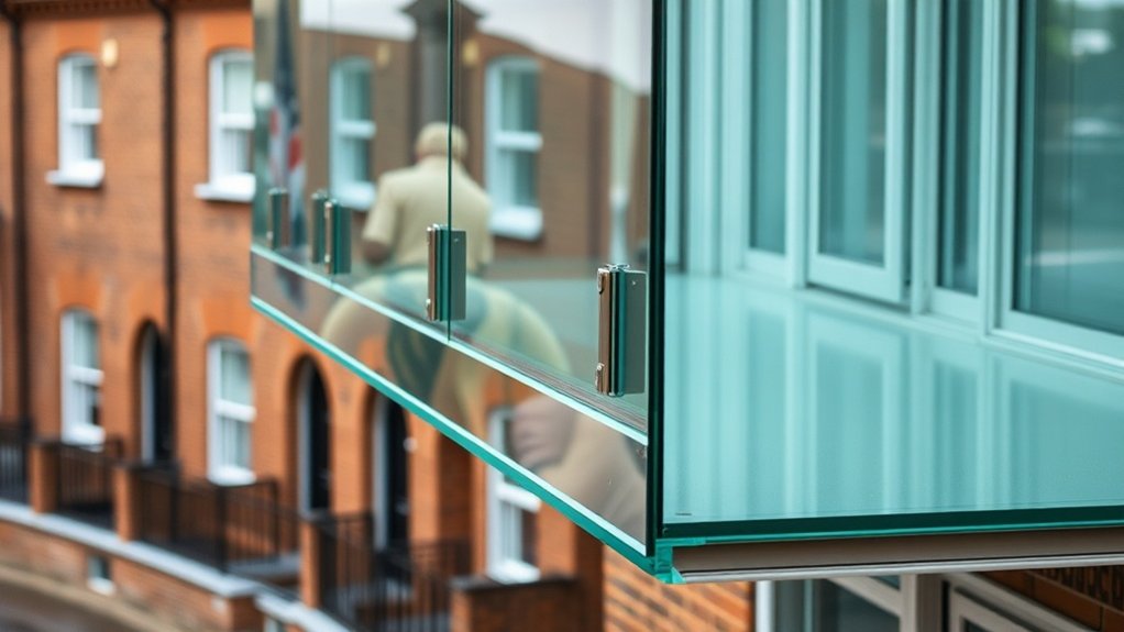 Glass Balcony Installation Hampstead