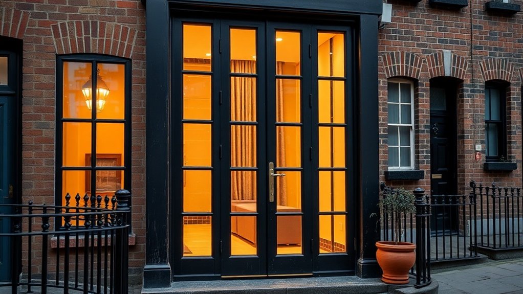 Glass Panel Doors Hampstead