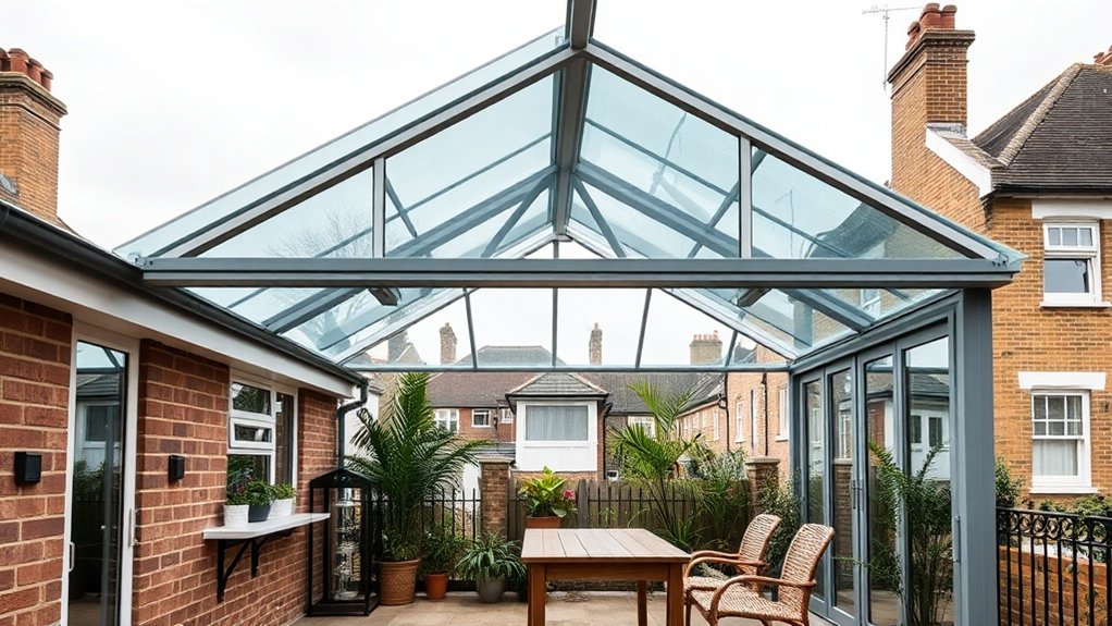 Lean-To Glazing Hampstead