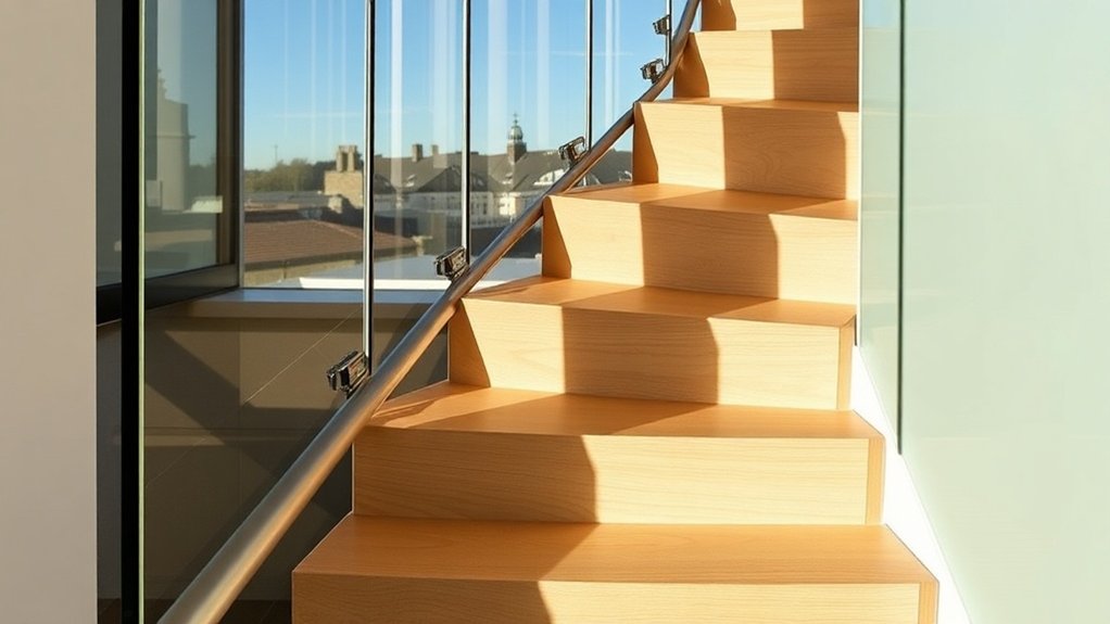 Staircase Glass Panels Hampstead